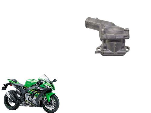 Carcaça Válvula Termostática Kawasaki Zx 10 16-21