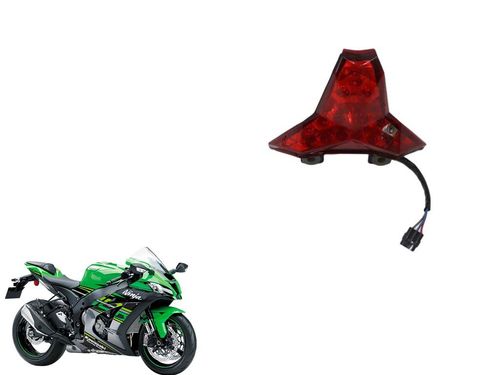 Lanterna Traseira Kawasaki Zx 10 Zx10 16-21c/avaria
