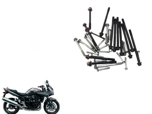 Kit Parafuso Carcaça Motor Suzuki Bandit 650 S 07-10