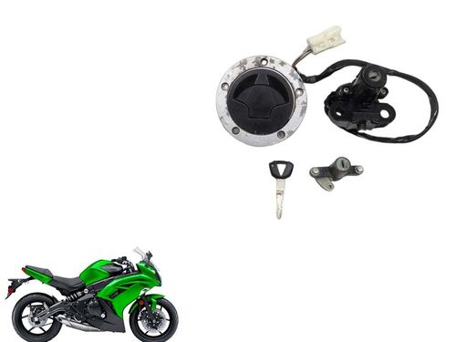 Kit Chave Ignição Ninja 650 R Ninja650r 2013 2017