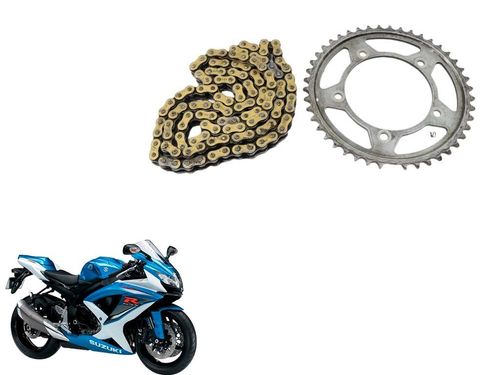 Kit Coroa/corrente Suzuki Gsxr 750 Srad Srad 750 11-13