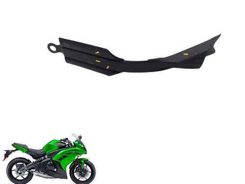 Acabamento Direito Tanque Ninja 650 R 2013 2017 C/detalhe