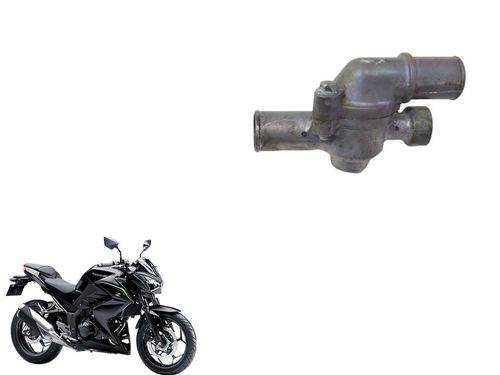 Carcaça Válvula Termostática Kawasaki Z 300 Z300 15-16