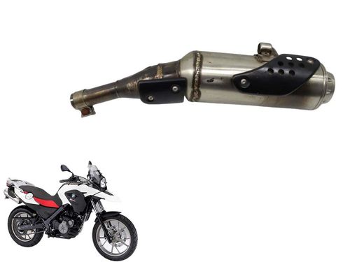 Ponteira Escapamento Esquerdo G 650 Gs 2012 2015 C/avaria