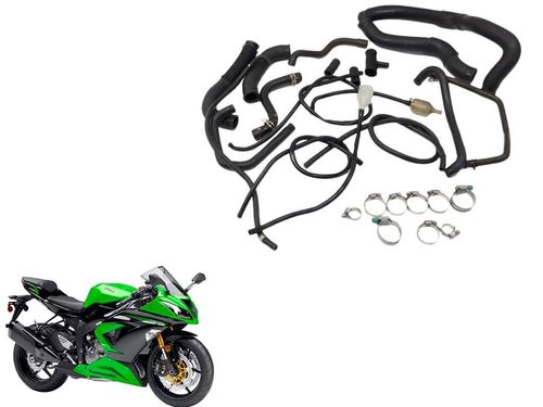 Kit Mangueiras Kawasaki Zx 6 Zx6 09-12