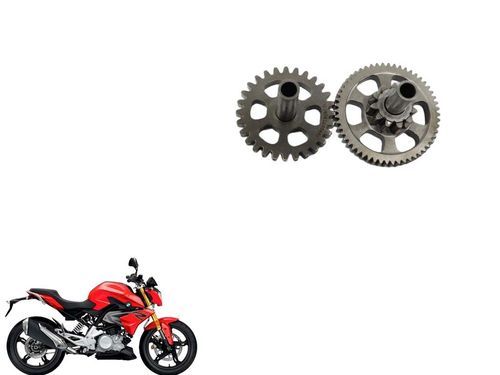 Engrenagem Redução Dupla Partida Bmw G310 R 17-20