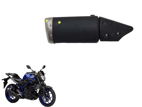 Ponteira Escapamento Yamaha Mt 03 17-20 C/detalhe