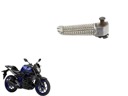 Pedaleira Traseira Esquerda Yamaha Mt 03 17-20 C/detalhe