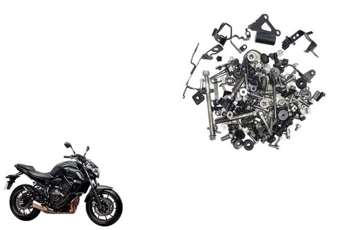Kit Parafuso Chassis Yamaha Mt 07 Mt07 19-23