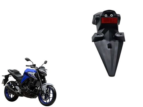 Para-lama Traseiro Sup/placa Yamaha Mt 03 Mt03 21-23