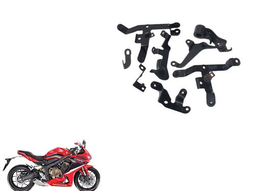 Kit Suporte Fixação Chassi Honda Cbr 650 R 20-24