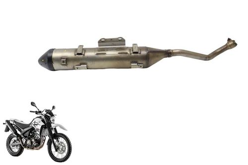Ponteira  Escapamento Direito Yamaha Xt 660 09-18c/detalhe