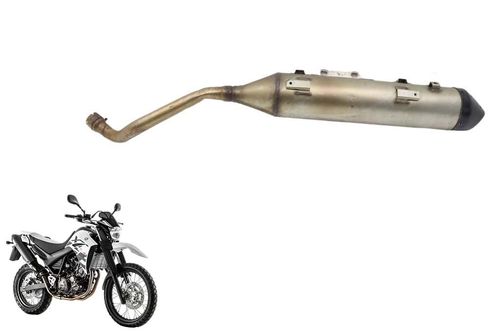 Ponteira Escapamento Esquerdo Yamaha Xt 660 09-18c/detalhe