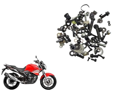 Kit Parafuso Chassis Yamaha Fazer 250 11-17