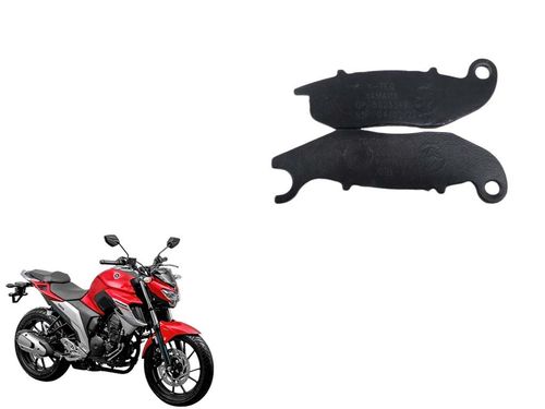 Kit Pastilha Freio Dianteiro NOVO Yamaha Fazer 250 16-22