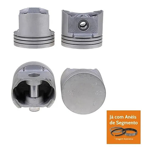 PISTAO COM ANEL - GM CELTA CORSA 1.0 8V VHC GAS APOS 2002