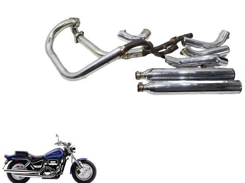 Escapamento (customer) Marauder 800 1995 2005 C/detalhe