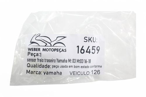 Sensor Freio Traseiro Yamaha Mt 03 Mt03 16-18