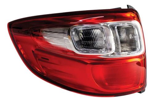 Lanterna Traseira Esquerda Fiat Strada 2014 A 2019 Bicolor