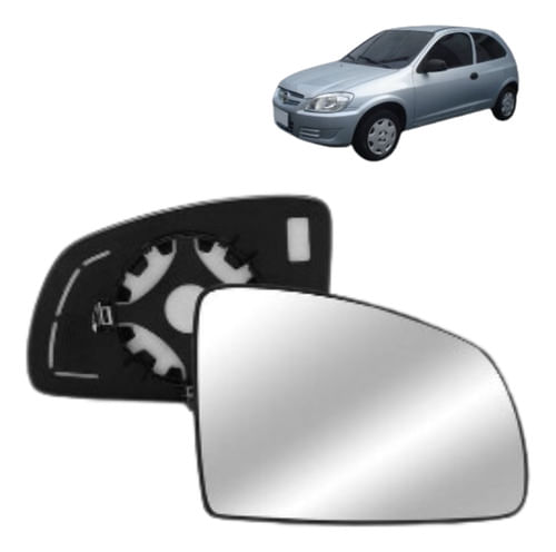 Lente Espelho Retrovisor Meriva / Celta / Prisma- Passageiro