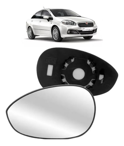Lente Espelho Retrovisor Punto Linea 2007 Em Diante Motorist