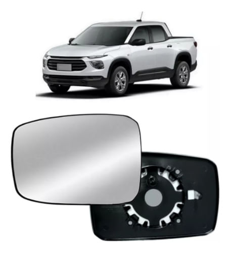 Lente Espelho Retrovisor Montana 2023 / 24 - Lado Motorista