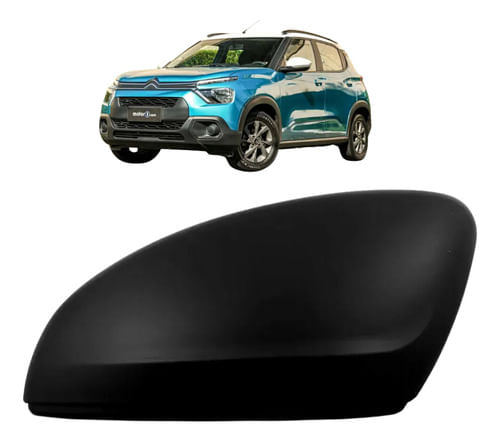 Capa Retrovisor Citroen C3 2022/2024 Preto Fosco - Motorista