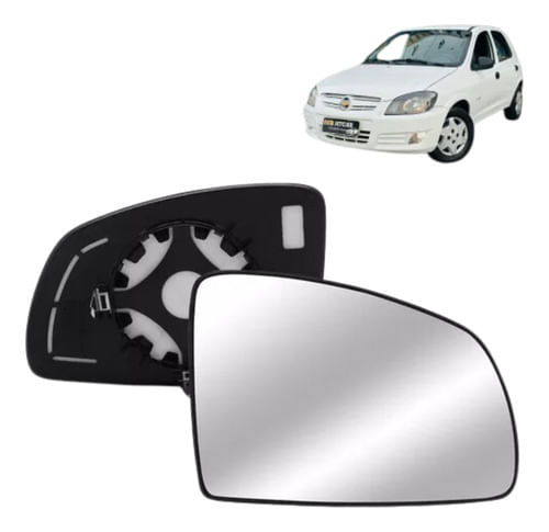 Lente Espelho Retrovisor Meriva / Celta / Prisma - Motorista