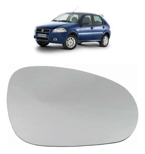 Lente Espelho Retrovisor Palio Fire 2011/2013 - Motorista