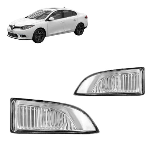 Pisca Seta Retrovisor Fluence Direito 2010 A 2017 Passageiro