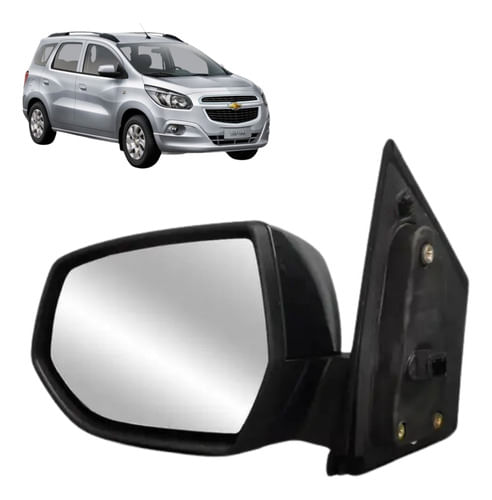 Retrovisor Elétrico Gm Spin  2012 Em Diante - Lado Motorista