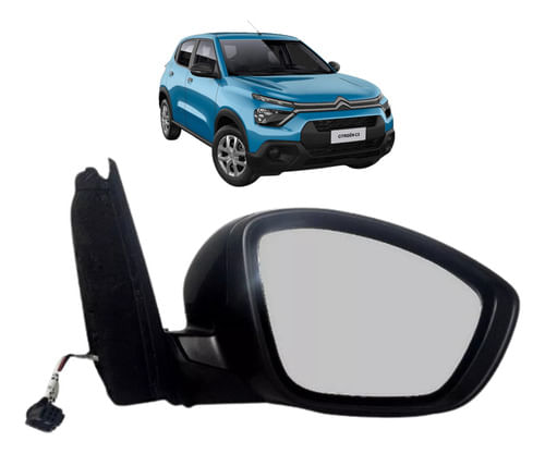 Retrovisor Citroen C3 2022 / 2024 Elétrico - Lado Passageiro