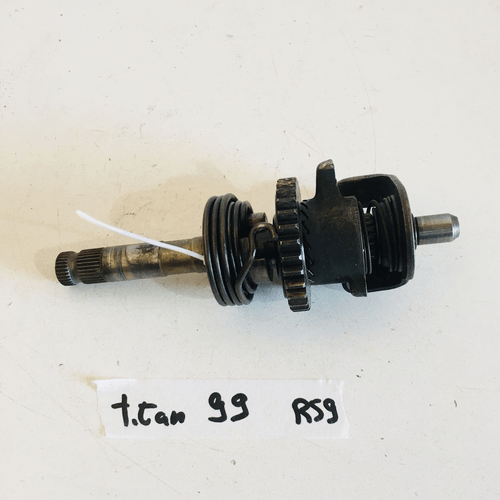 Eixo Pedal Partida Titan 125 94 99 Cg 83 94 Orig Completo