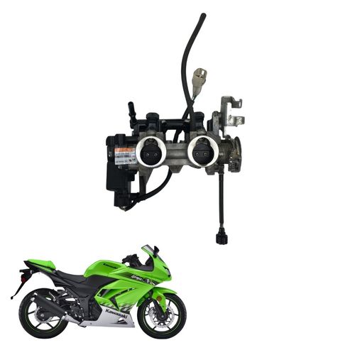 Corpo Injeção Ninja 250 08/12 Original Kawasaki Seminovo