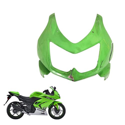 Carenagem Frontal Ninja 250 08/12 Original Kawasaki Avaria