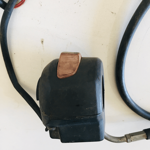 Punho Emergência Ybr 125 K 02-13 Pedal Original C/ Cabo