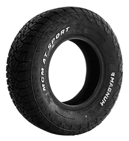 Pneu Magnum aro 17 - 265/65R17  MGM  AT Sport - 112T - Letra Branca