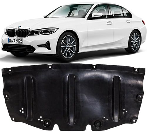 Protetor Carter Inferior Radiador Bmw 320i 330i M340i G20 de 2019 À 2025