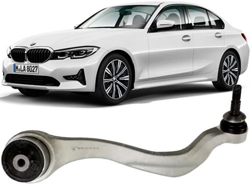 Braço Inferior Bmw 320i 330i M340i G20 de 2019 À 2025 - Curvo Esquerdo
