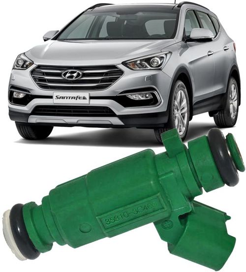 Bico Injetor Hyundai Santa Fé e Sorento 3.3 V6 de 2014 À 2019