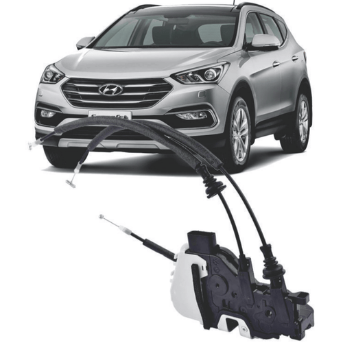 Fechadura Eletrica Porta Santa Fé 3.3 V6 de 2014 À 2019 - Dianteira Esquerda