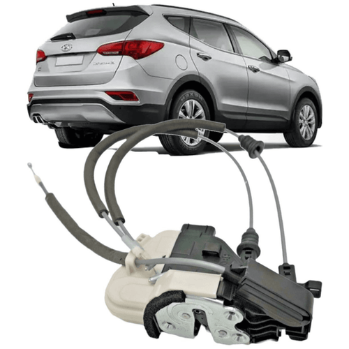 Fechadura Eletrica Porta Santa Fé 3.3 V6 de 2014 À 2019 - Traseira Direita