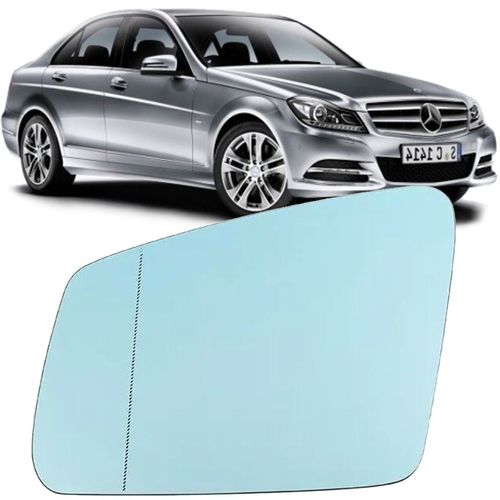 Lente do Espelho Retrovisor Mercedes C180 C200 C250 B200 Gla250 Cla200 - Direito