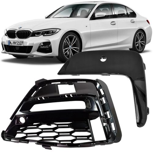 Grade Farol de Milha Bmw 320i 330i M Sport de 2019 À 2022 - Esquerdo