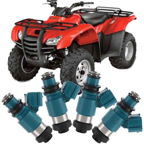 Kit 4 Bico Injetor Quadriciclo Honda Fourtrax 420 2008-2013