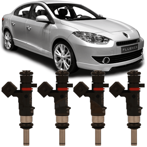 Kit 4 Bico Injetor Fluence Gt 2.0 16V Turbo À Gasolina 2012 À 2014
