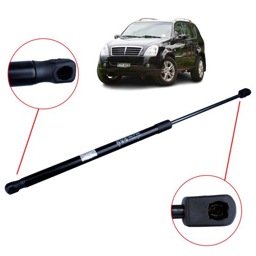 Amortecedor do Porta Malas Ssangyong Rexton 2.7 XDI Após 2004/ Rexton 2.7 XDI 4X4-4X4 Turbo Após 2001/ Rexton 2.9 TD Após 2002/ Rexton 3.2 Após 2002