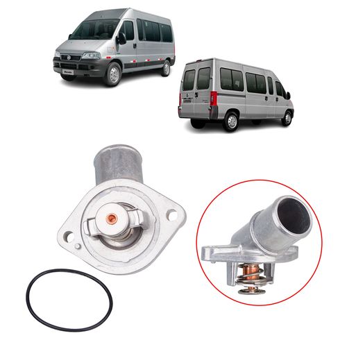 Válvula Termostática Fiat Ducato Turbo Diesel 2.8 8V 2001 A 2009