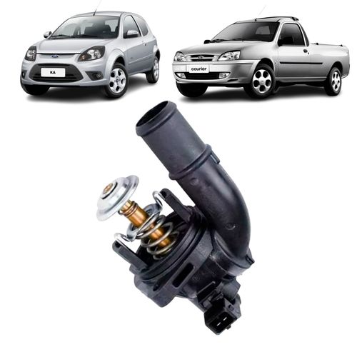 VÁLVULA TERMOSTÁTICA FORD KA 1.0 1.6 2007 A 2014 COURIER 1.6 2007 A 2013 MOTOR ROCAM