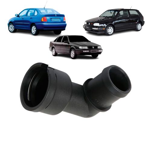 FLANGE VÁLVULA TERMOSTÁTICA GOLF 1994 A 1998 PASSAT 1994 A 1997 POLO 1994 A 1997